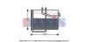 AKS DASIS 4883587AA Evaporator, air conditioning